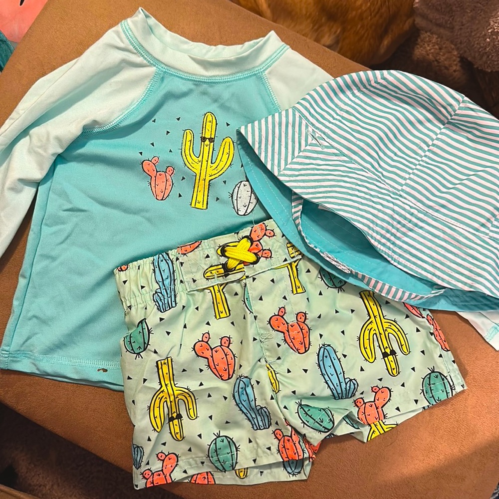 Boy’s Cat&Jack 12m swim set